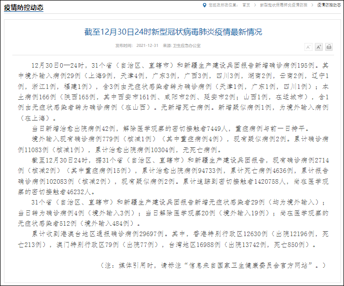 31省份新增确诊87例,31省份新增确诊8例本土2-第2张图片